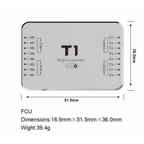 flight controller with DCU Support Quadrotor Hexarotor Octarotor agriculture spraying GPS Agricultural drone UAV - Image 6
