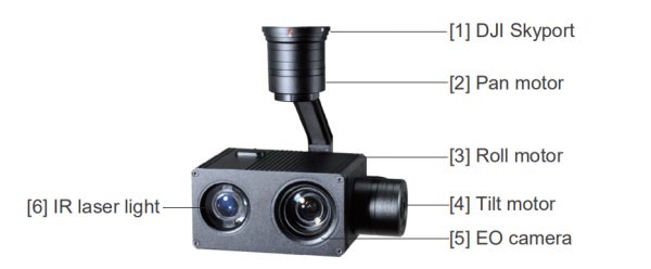 10x Zoom Gimbal camera IR Laser Night Vision Object Tracking payload for DJI UAV drone - Image 5