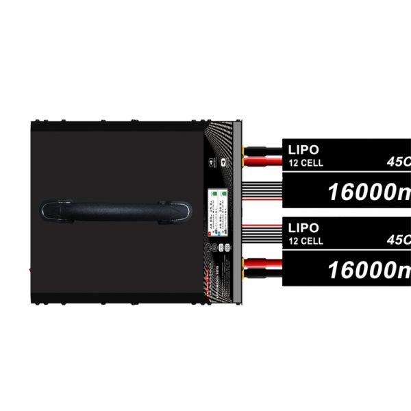 rc battery charger UP2400-12S 2X1200W 25A 6-12S LiPo/LiHV Battery UAV Drone Charger - Image 3