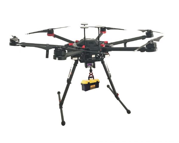 drone Lifebuoy delivery rope dropping system for emergency rescue - Image 3