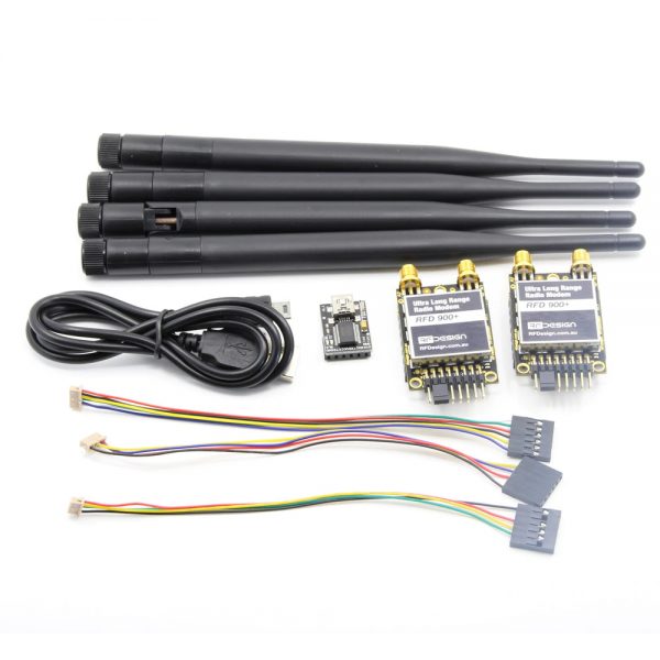RFD900X 900MHz Ultra Long Range up to 40KM Radio Data Modem with Antenna for APM PIX Flight Controller - Image 3