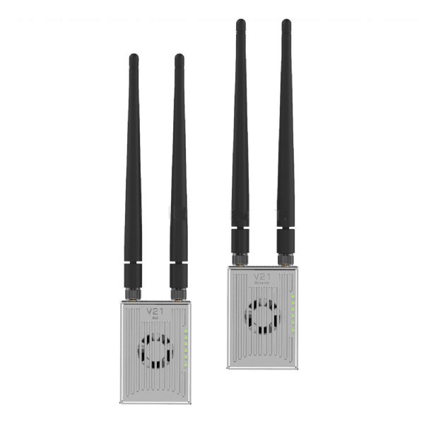 17KM video & data transmitter V21 Video link HD wireless digital data transmission link 3 in1 digital transmission and image transmission signals integrated with RC